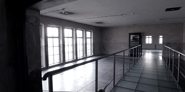 Le Zentralsauna et les autres lieux d’accueil et d’enregistrement (Auschwitz II BIRKENAU)